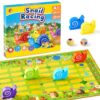 Snail's Pace Race Game, Classic Board Game, Family Game for 2-6 Players, Montessori Toys for 3 4 5 6 Year Olds, Fine Motor Skills Toy, Gifts for Boys Girls 3+ Year Old