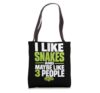 Snake Owner Reptile Keeper Python Tote Bag