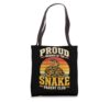 Snake Pet Ball Python Owner Reptile Keeper Tote Bag