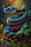 Snake Puzzles for 300 Pieces Wall Decor,Wood Jigsaw Puzzles Creative Gift