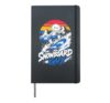 Snowboarder SNOWBOARD GUY Funny Snowboard Guys Hardcover Journal, Black