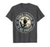 Sober Enough To See Straight Vintage Recovery Design T-Shirt, Men, Dark Heather Grey, Medium