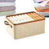 Socks Storage Cubes – Washable Clothes Bins For Organising Underwear