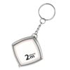 Socobeta Mini Tape Measure 2m Retractable Pocket Measuring Tape with Keyring Preventing Loss for Travel Camping Climbing