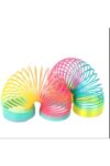 SODEF Fidget Toy Rainbow Spring Toy for Educational and Fun - Plastic