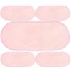 SOESFOUFU Face Towels Makeup Remover Cloths for Washing Face Portable 5pcs Comfortable Coral Fleece for Travel and Outdoor Use