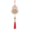 Soft Fabric & Pearl Hanging Ornament DIY Kit – Handmade Textile Craft for Porch, Patio, and Indoor Home Decor