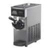 Soft Serve Ice Cream Machine, Commercial Countertop Dessert Maker with 2.5L Hopper and 1L Freezing Cylinder, Single Flavor Automatic Yogurt Machine, 450W Stainless Steel