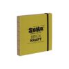 SoHo Urban Artist Brick Sketchbook Journals for Sketching, Drawing, Colored Pencils, Graphite, and More - Kraft 5.5"x5.5" (100 GSM, 80 Sheets)