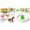 Solalalam Farm Animals Magnetic Tiles & Fences
