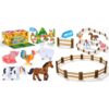 Solalalam Farm Magnetic Tiles Animals & Fences