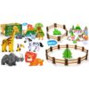 Solalalam Magnetic Tiles Zoo Aniamls & Fences