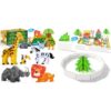 Solalalam Magnetic Tiles Zoo Animals & Fences