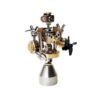 Solar-Powered Balancing Rotating Metal Robot DIY Model, Steampunk Style