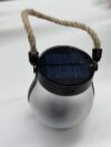 Solar Lights Outdoor Waterproof 4 Pack Solar Flame Lanterns Halloween Decor