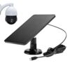 Solar Panel - for Security Camera 10W Outdoor Quiet Charging
