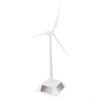 Solar Powered Wind Mill Model Desktop Decor Craft For Children Education Projects White Abs Renewable Energy Science Toy Display