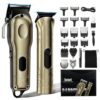 Solati Professional Beard Shaver Hair Clippers for Men with Zero Gapped Hair Cutting for Mens/Women Electric Precision T Blade Razor Beard Trimmers Mustache Grooming kit with LCD Gift for Men