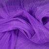 Solid Color Matte Organza Pleated Fabric Handmade Fashion Wedding Dress Sewing Designer Material Cloth