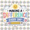 SOLMAY 3pcs Motivational Stickers, Back to School Supplies for Teachers
