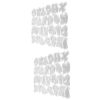 SOLUSTRE 2pcs Carbon Steel Alphabet Cutting Dies for Card Craft Accessories with Smooth Edges and Embossing Easy for Beginners for Birthday Cards