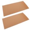 SOLUSTRE Self-Adhesive Cork Board Roll Cork Sheet 2 Rolls 3mm Thick with Adhesive Backing 23.6x11.8 Inches for Decorative Wall and School Bulletin Boards