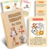Somatic Therapy Cards for Kids, 52 Mindfulness & Emotional Regulation Activities for Calm, Focus, Coping Skills - Social Emotional Learning Tools for Parents, Therapists, Ages 6–12, Calm Down Corner