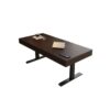SONGCHAO Corner Desk Minimalist Study Solid Wood Liftable Desk Modern Boss Office Workbench Computer Desk