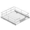 SONGMICS Expandable Pull Out Cabinet Organizer Deep With Raising Pad, UKCS318EA01