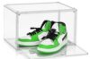 SONGMICS Set of 6 Stackable Transparent Shoe Organiser Shoe Storage for Shoes up to Size 47 with Magnetic Door Plastic LSP706WH01