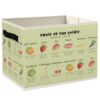 SONMYSULIL Christian Bible Basket Storage Bins Box with Handles