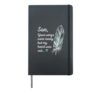 Son Wings Were Ready By My Heart Not Memorial Hardcover Journal, Black