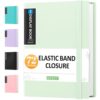 Sooez 72 Pocket Binder with Plastic Sleeves & Elastic Band, Large Capacity 8.5x11 Presentation Book Display 144 Pages, Art Portfolio Document Folder with Clear Sheet Protectors for Office School