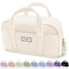 Sooez Large Pencil Case Pouch, Extra Big Pencil Bag with 5 Compartments