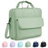 Sooez Zipper Binder Bag, 3 Inch 3 Ring Binder with D-Ring, Holds 900 Sheets