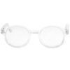 SOPOTUTU Doll Eyeglasses Transparent Glasses Decor for Doll Accessories DIY Craft Fashion Dress Up Props for Birthday