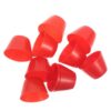Sosoport 10pcs Plastic Oil Paper Parasol Top Replacement Caps, Umbrella Repair Accessory for 22 Inch Diameter Oil Paper Umbrellas, Prevents Deformation and Ensures Accurate Traditional