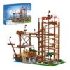 Sosuy Electric Roller Coaster Toy Building Set, Motorized 2174 PCS for Kids