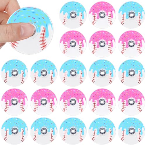 Sotiff 24 Pcs 6 7 Baseball Drip Fidget Spinners Bulk Mini Fidget Toys for Kids I Was 6 Now Im 7 Birthday Party Favors and Decorations Goodie Bags Stuffers Party Games Classroom Rewards Carnival Prizes
