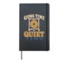 Sound Bath Sound Healing Singing Bowl Gift Hardcover Journal, Black