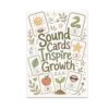 Sound Cards Inspire Growth Poster - Speech Therapy Room Decor - 13x19
