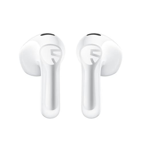 SoundPEATS Air6 HS Wireless Earbuds, Bluetooth 6.0, LDAC Hi-Res Audio for HiFi Sound, 13mm Dynamic Driver, Total 45H, Quick Charging, IPX5 Resistant, Comfortable Fit, ENC Noise Canceling, Support App