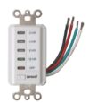 Southwire Woods In-Wall 12-Hour Digital Countdown Timer - Automatic Shut-Off Timer - LED Compatible Timekeeper - Energy-Efficient Wall-Mounted Timer - White