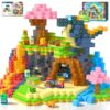 Soyee Magnetic Blocks 150 PCS Building Toys for Ages 4-8 9-12 3-5 Forest & Mine Theme Magnet Building Cubes STEM Sensory Toys for Kids for Boys & Girls