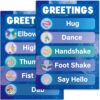 Space Class Greetings Poster Greeting Choice Classroom Decoration Planet Educational Classroom Rules Bulletin Board Back to School Teachers Must Haves for Preschool Kindergarten Elementary Supplies