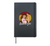 Spanish Flag Spain Spanish Girl Hardcover Journal, Black