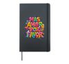 Spanish Inspirational More Loves Please Mas Amor Por Favor Hardcover Journal, Black
