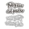 Spanish Letters Metal Cutting Dies Alphabet Words Die Cuts for Scrapbooking Greeting Card Making Paper Craft Embossing Decor 7.5x5cm