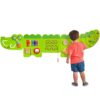 Spark & Wow Crocodile Activity Wall Panels, Light Green, 9 Activities