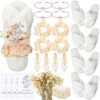 Spcvehaciast 4 Set Bridesmaid Proposal Maid of Honor Gifts Hair Accessories